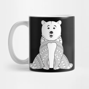 Mandala Bear Mug